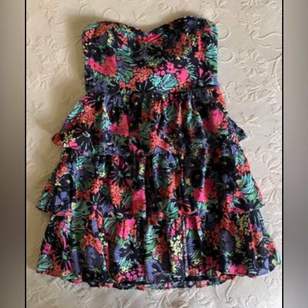 urban outfitters/kimchi blue strapless dress sz 4